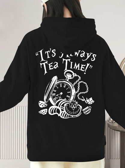 It's Always Tea Time Shirt - Relaxed Fit, Full Size