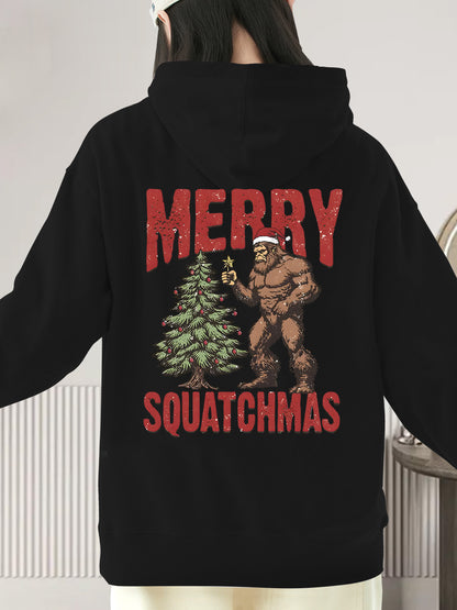 Funny Bigfoot Christmas Shirt - Relaxed Fit, Full Size