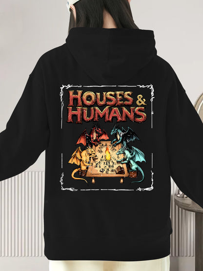 Houses and Humans D&D Shirt - Relaxed Fit, Full Size