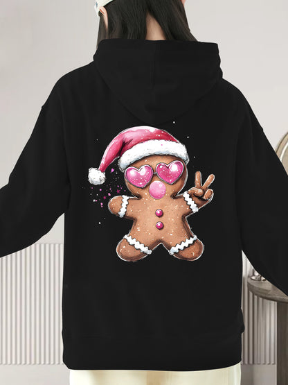 Bubble Gum Gingerbread Christmas Shirt - Relaxed Fit, Full Size