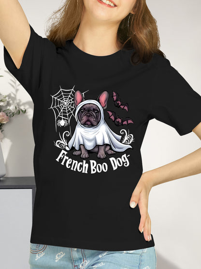 Boo Dog Shirt - Relaxed Fit, Full Size