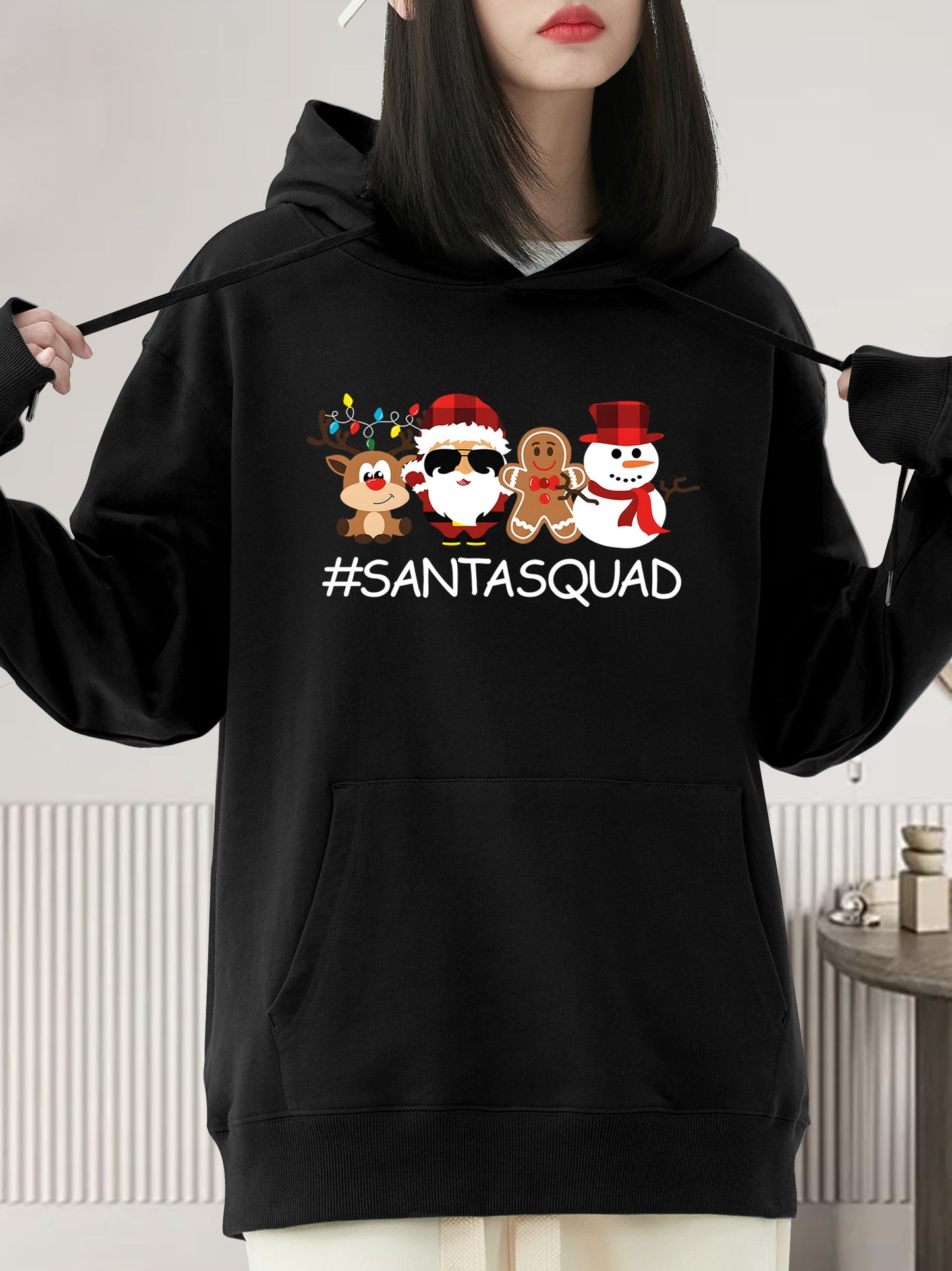 Personalized Christmas Squad-1 Shirt - Relaxed Fit, Full Size