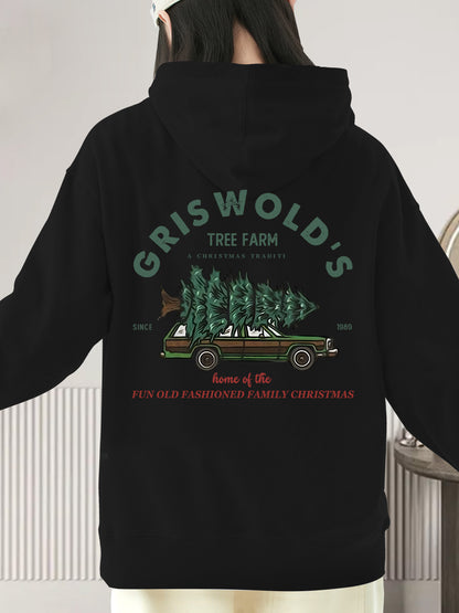 Tree & Car Shirt - Relaxed Fit, Full Size