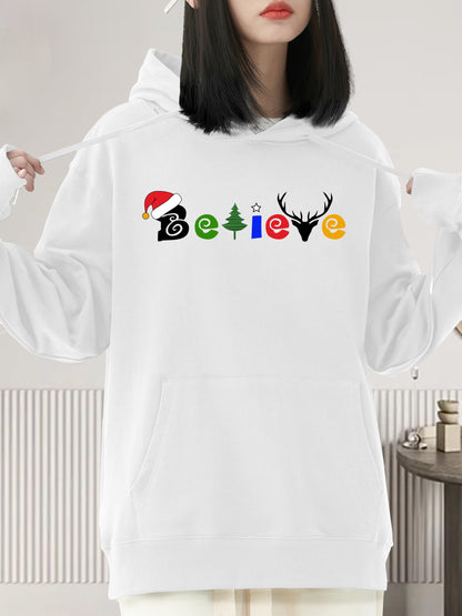 Believe Christmas Shirt - Relaxed Fit, Full Size