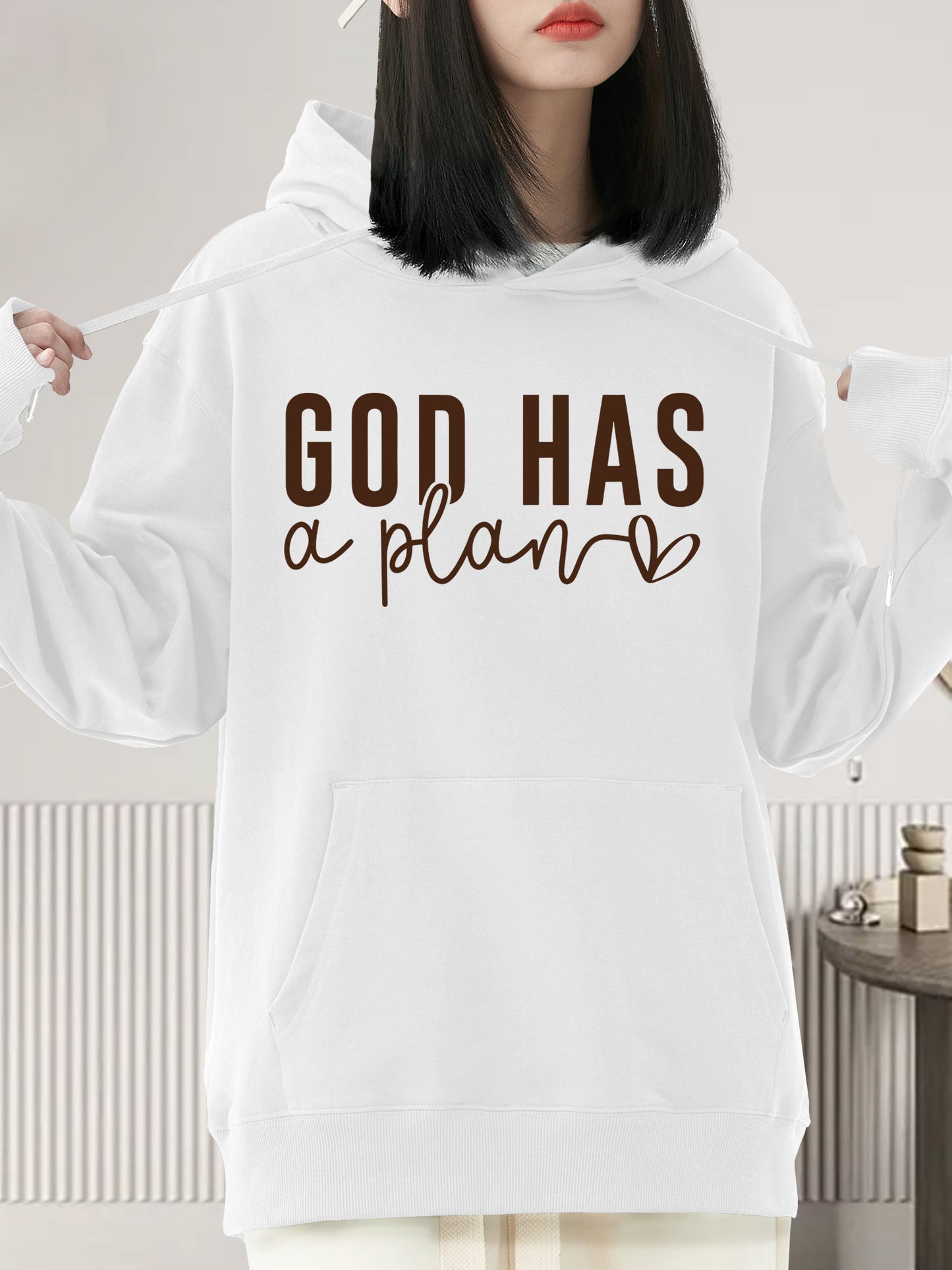 God Has A Plan Shirt - Relaxed Fit, Full Size