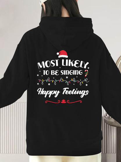 Most Likely to Christmas Shirt, Family Matching Christmas Shirt - Relaxed Fit, Full Size