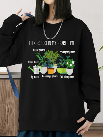 Vibrant Plant Shirt - Relaxed Fit, Full Size