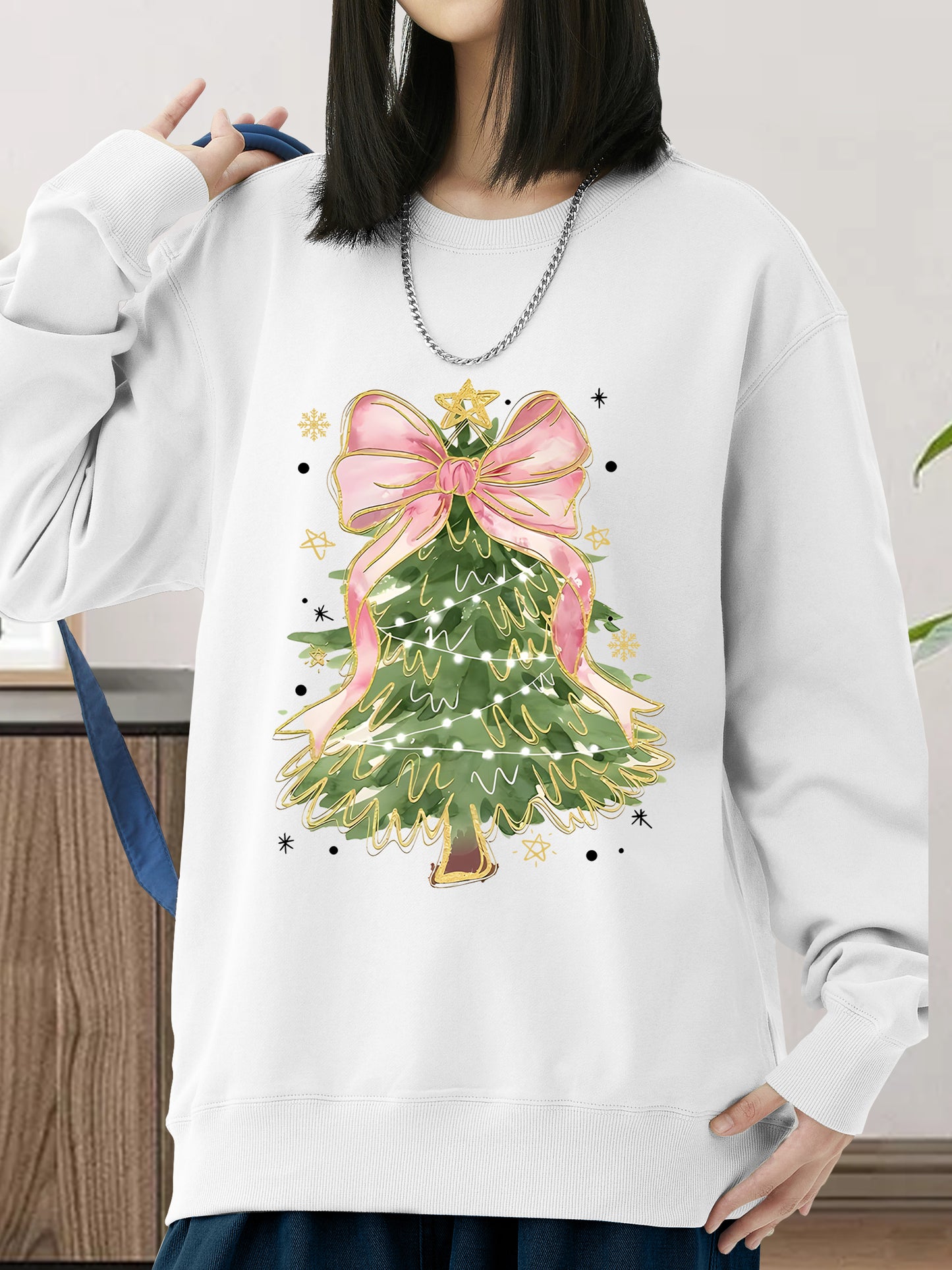 Beautiful Christmas Tree Shirt - Relaxed Fit, Full Size