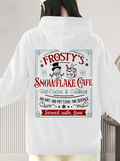 Frosty's Snowflake Cafe Shirt - Relaxed Fit, Full Size