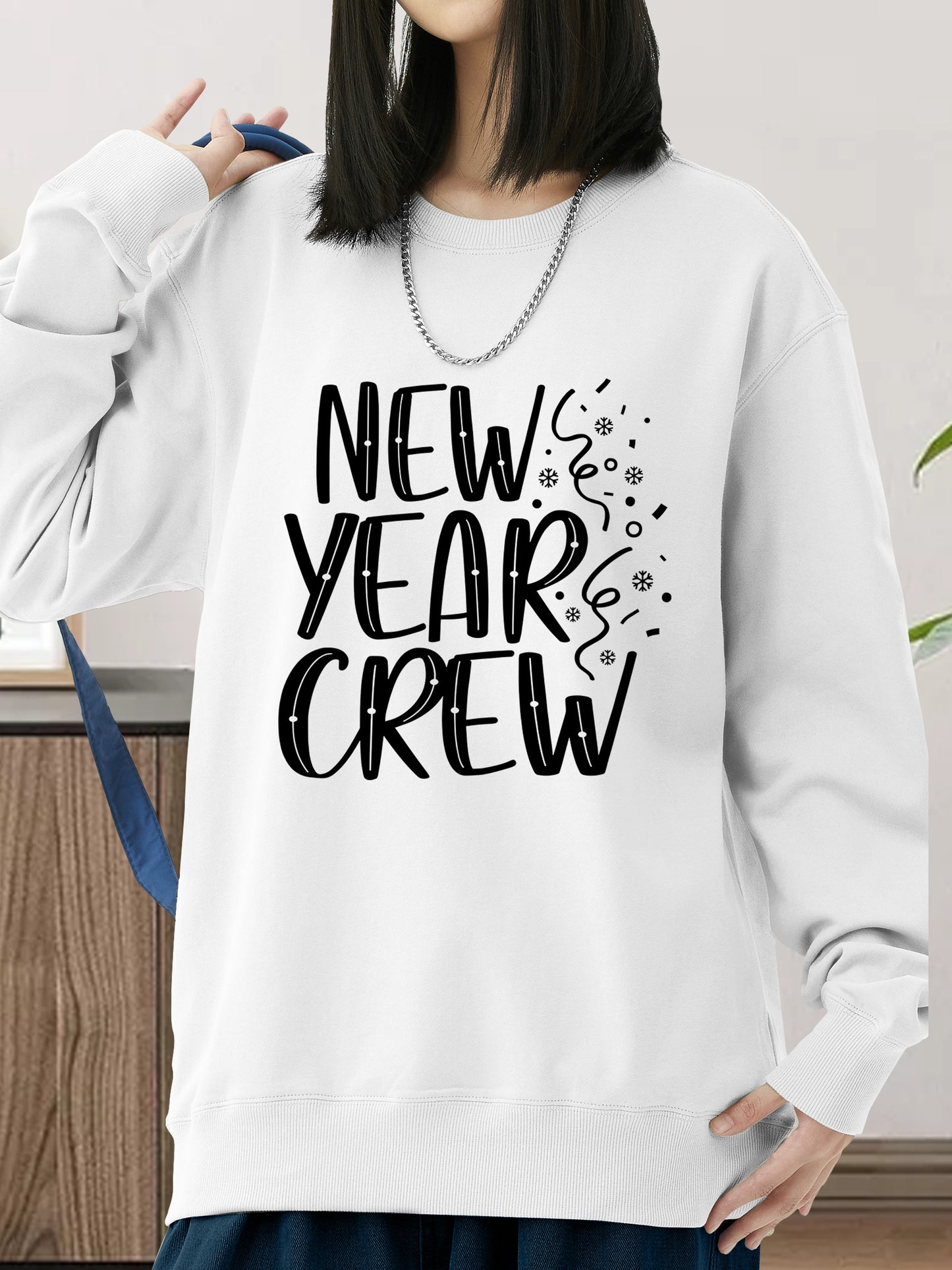 New Year Crew Shirt - Relaxed Fit, Full Size