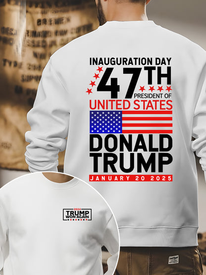 Trump Won 2024 Election Inauguration Shirt - Relaxed Fit, Full Size