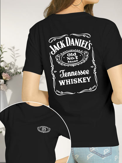 Jack Daniels Old No. 7 Label Shirt - Relaxed Fit, Full Size