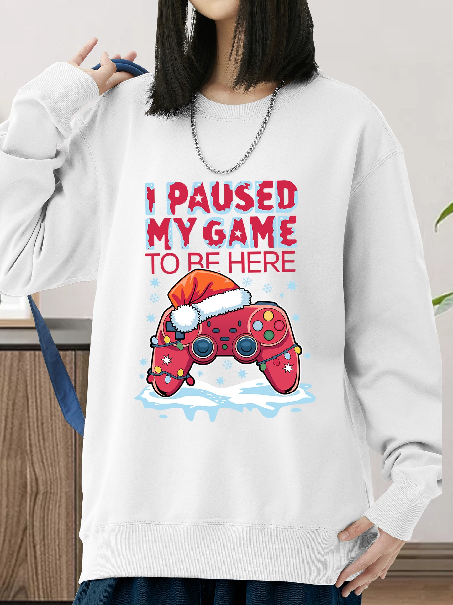 I Paused My Game to Be Here Shirt - Relaxed Fit, Full Size