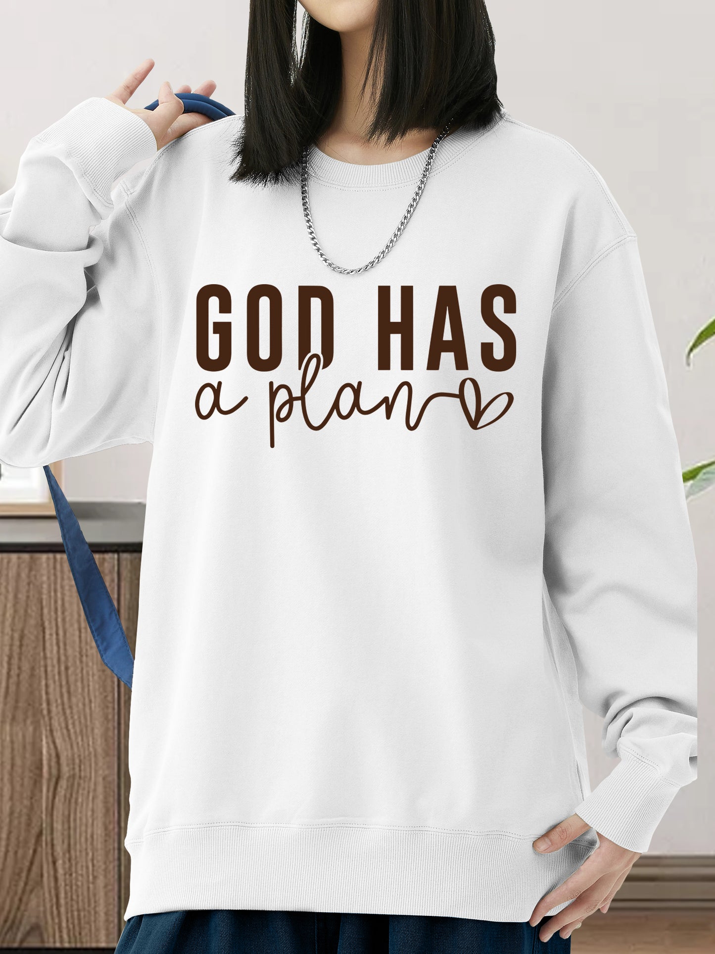 God Has A Plan Shirt - Relaxed Fit, Full Size