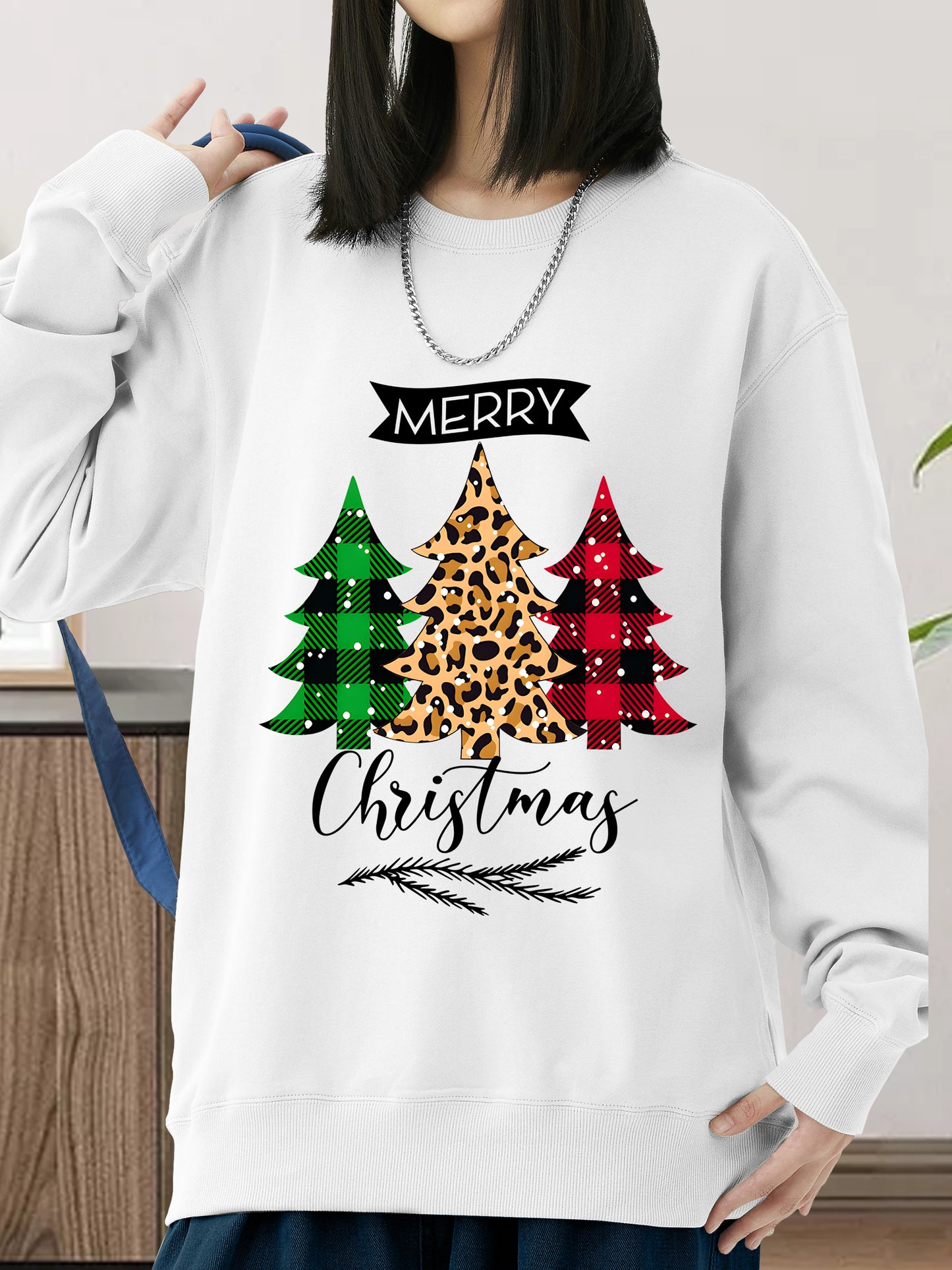 Merry Christmas Tree Shirt - Relaxed Fit, Full Size