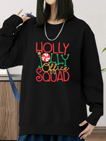 Holly Jolly Office Squad Shirt - Relaxed Fit, Full Size