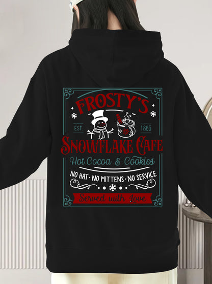 Frosty's Snowflake Cafe Shirt - Relaxed Fit, Full Size