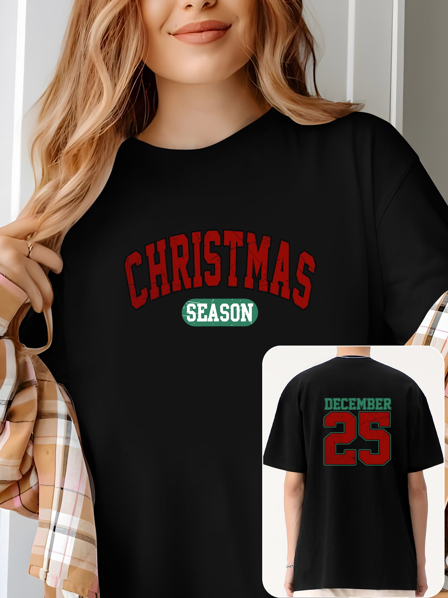 Christmas Vibes December 25  Shirt - Relaxed Fit, Full Size