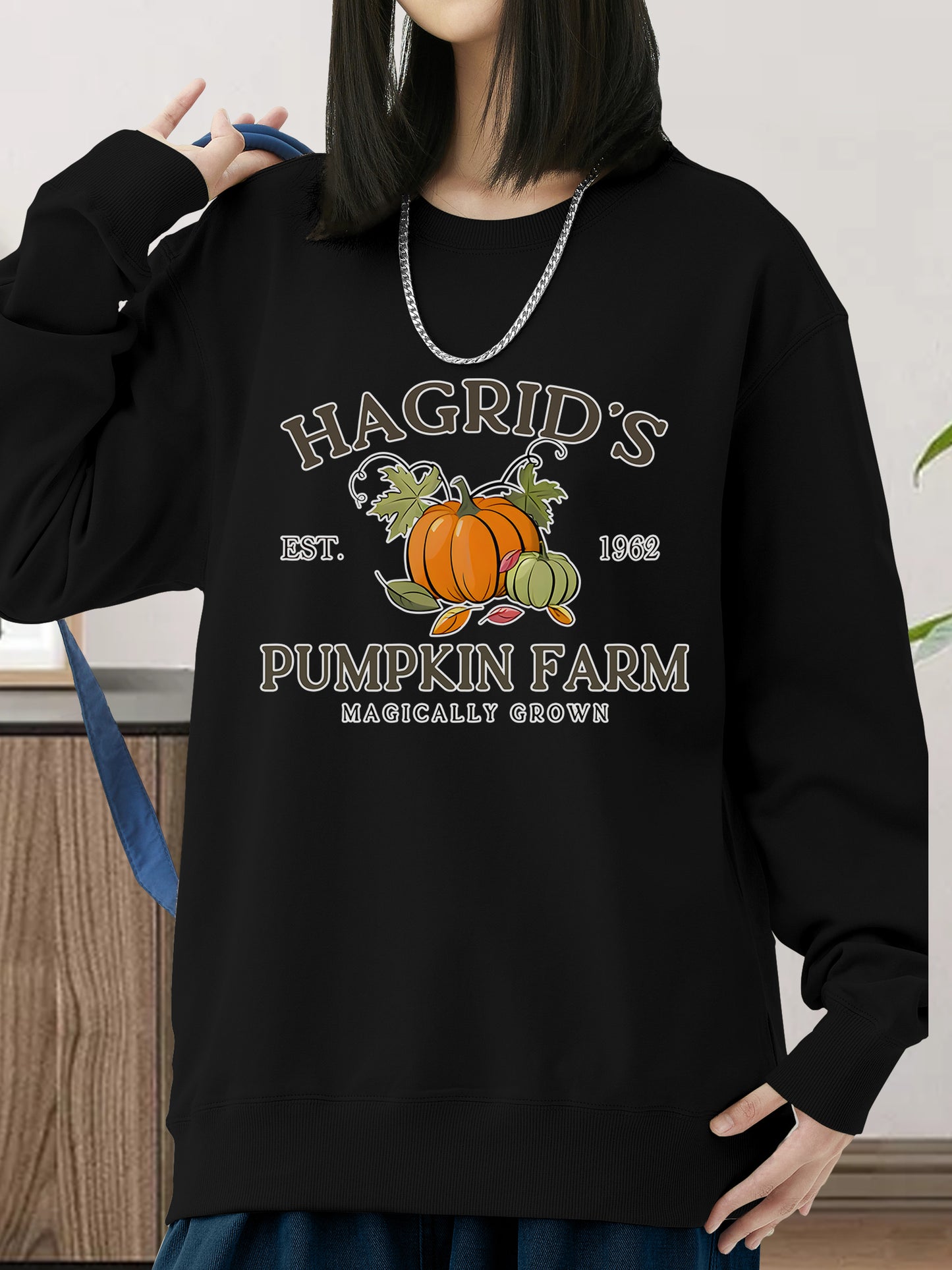 Hagrid's Pumpkin Patch Fall Shirt - Relaxed Fit, Full Size