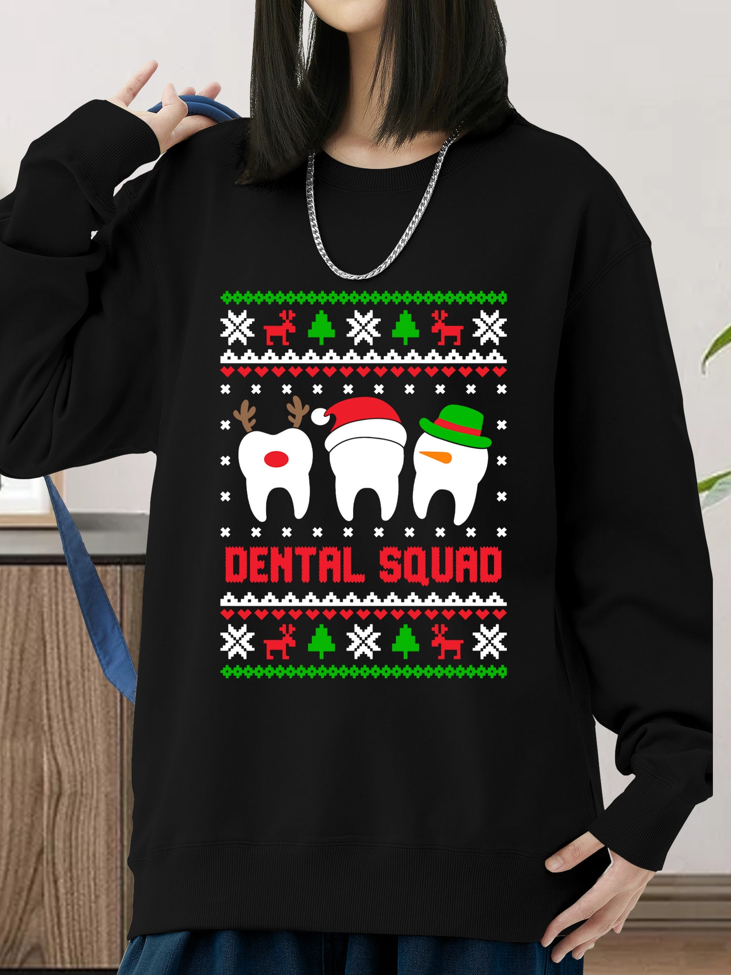 Dental Squad,Dentistry Ugly Shirt - Relaxed Fit, Full Size