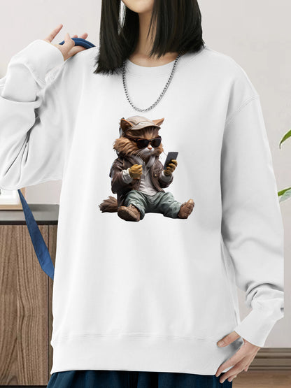 Cool Cat Shirt - Relaxed Fit, Full Size