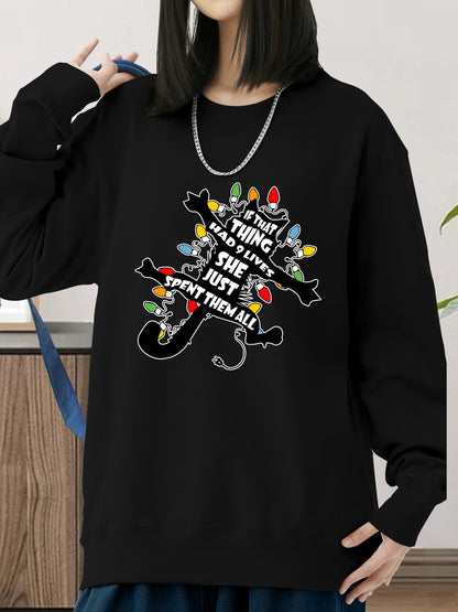 If That Thing Had Nine Lives She Just Spent Them All Shirt - Relaxed Fit, Full Size