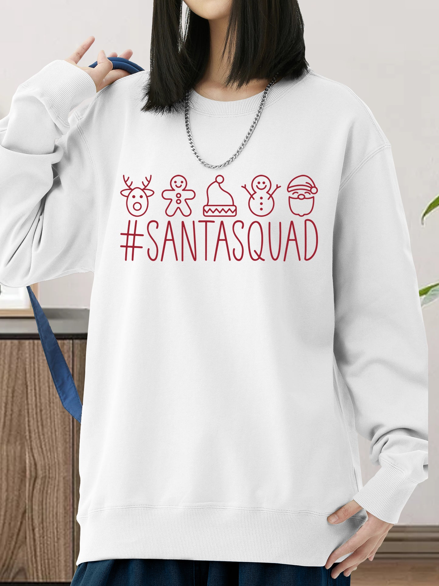 SANTASQUAD Shirt - Relaxed Fit, Full Size