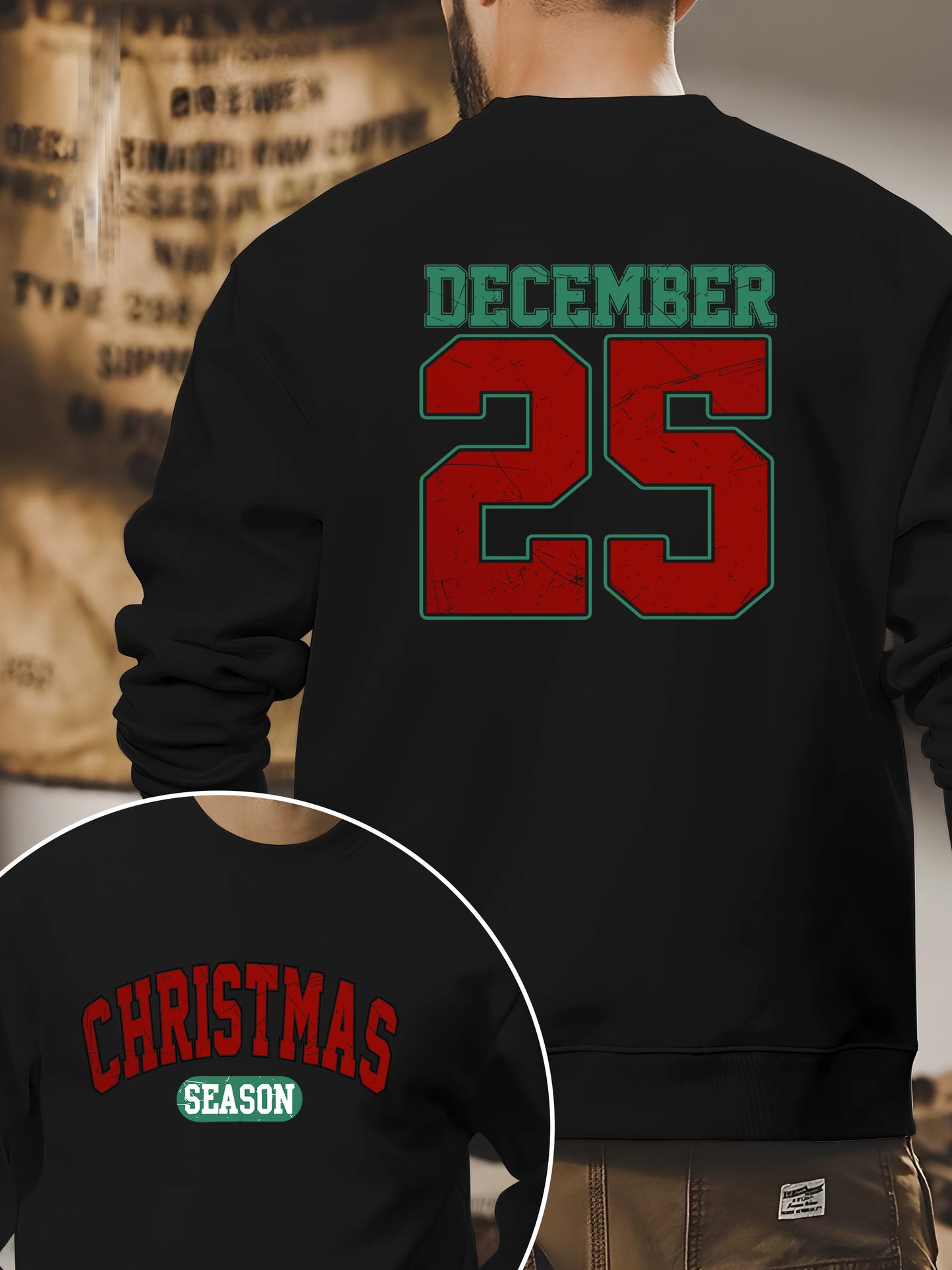 Christmas Vibes December 25  Shirt - Relaxed Fit, Full Size