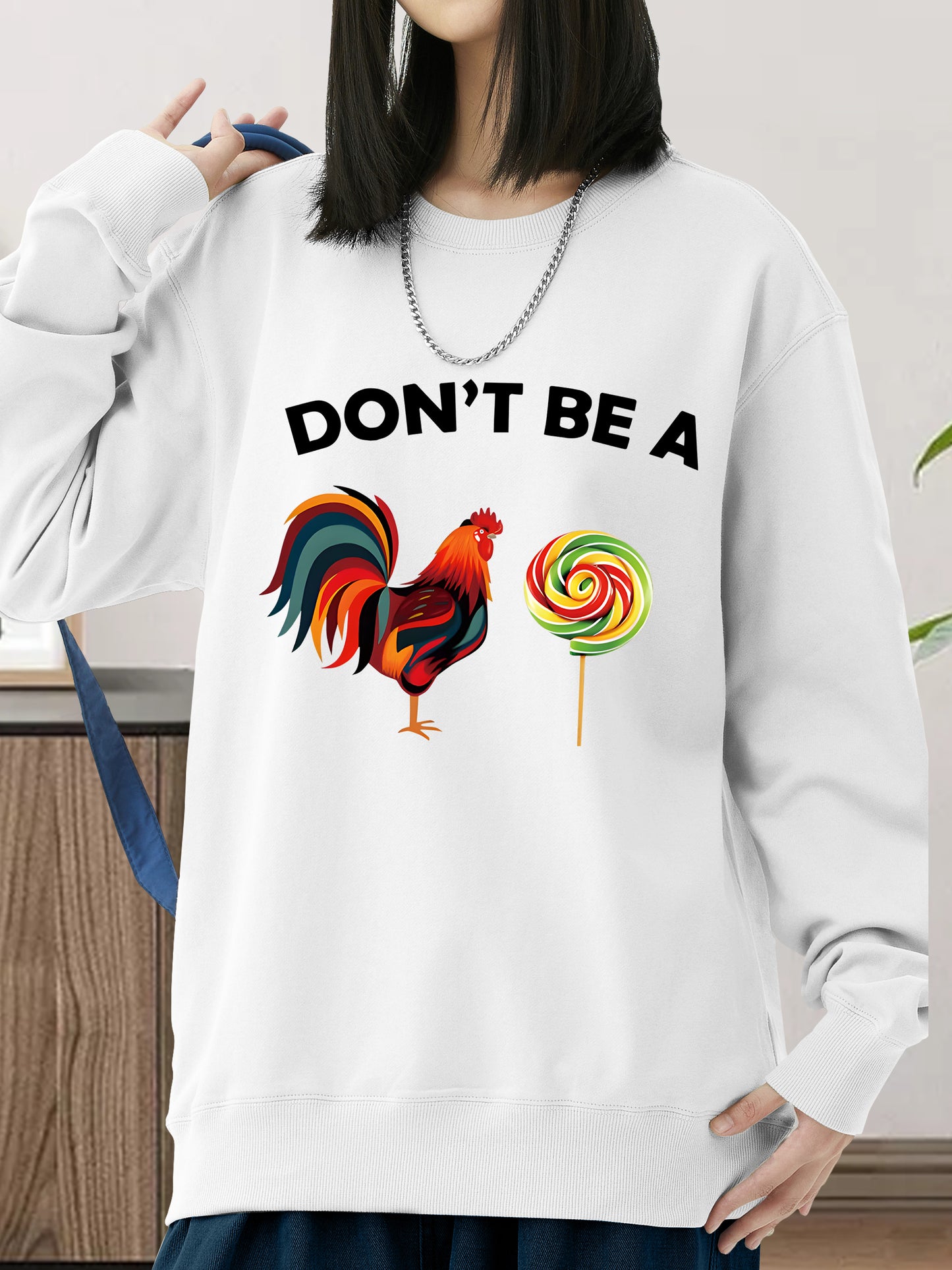 Slogan Graphic Shirt - Relaxed Fit, Full Size