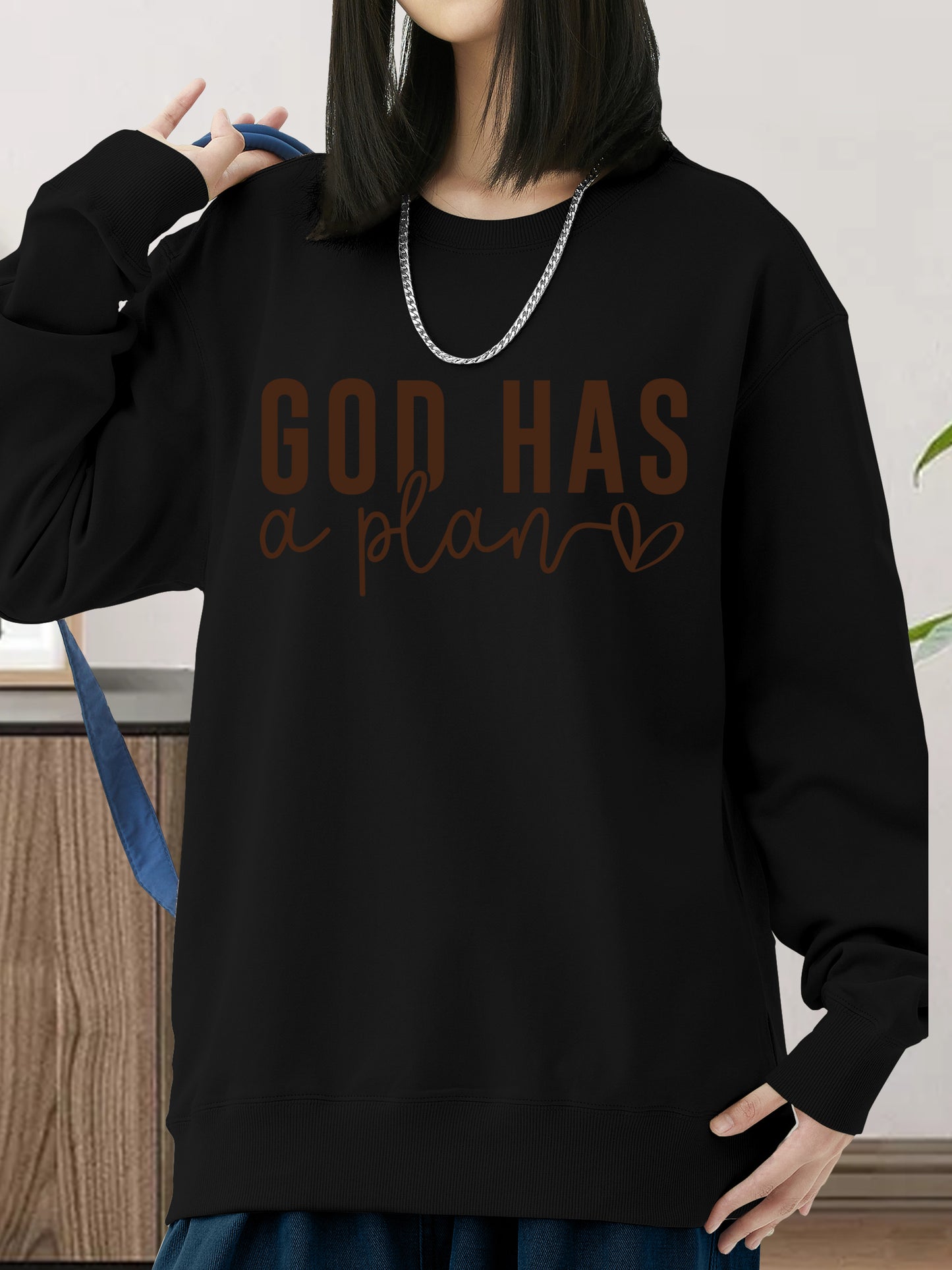 God Has A Plan Shirt - Relaxed Fit, Full Size