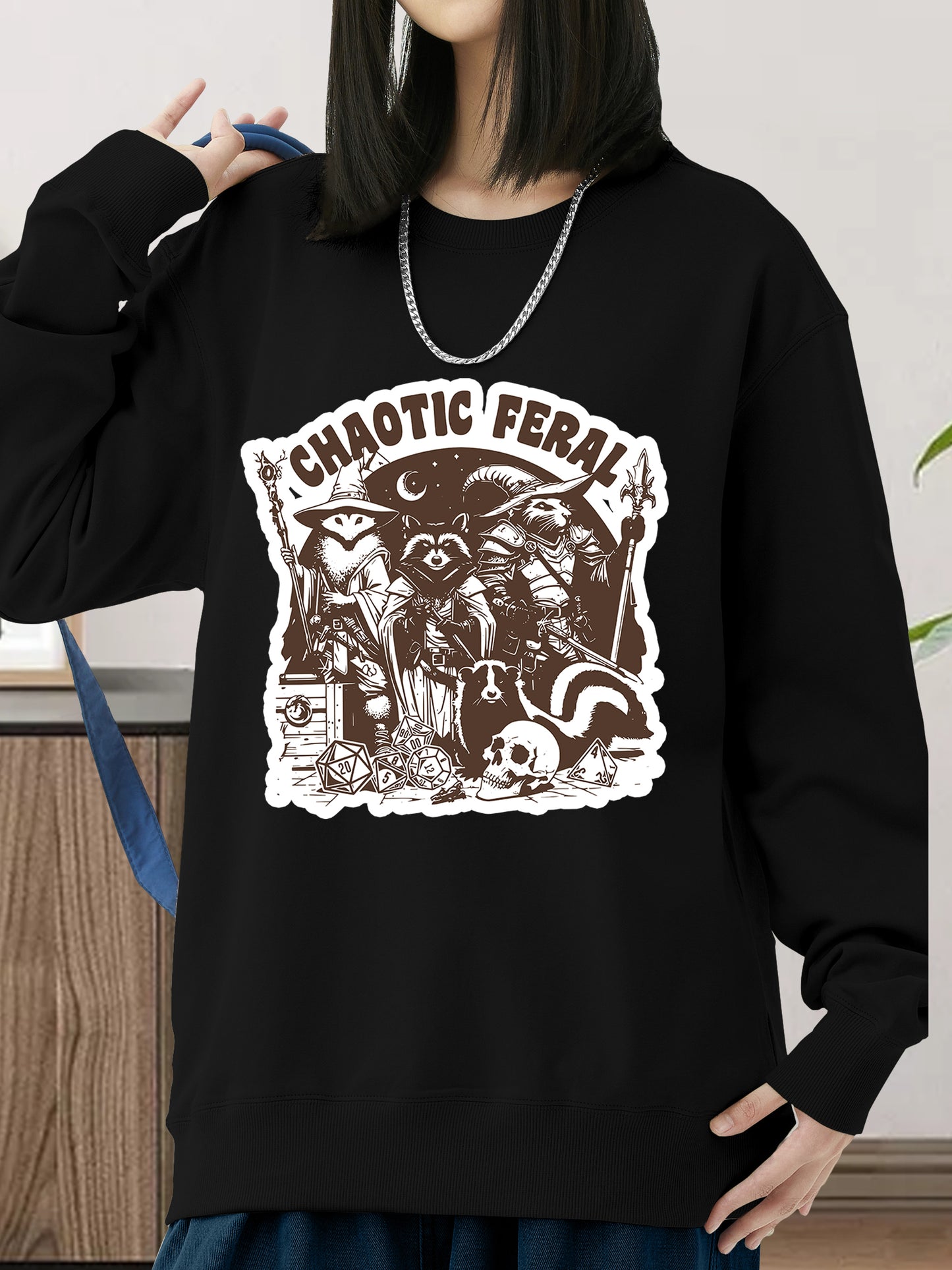 DND Chaotic Feral Shirt - Relaxed Fit, Full Size