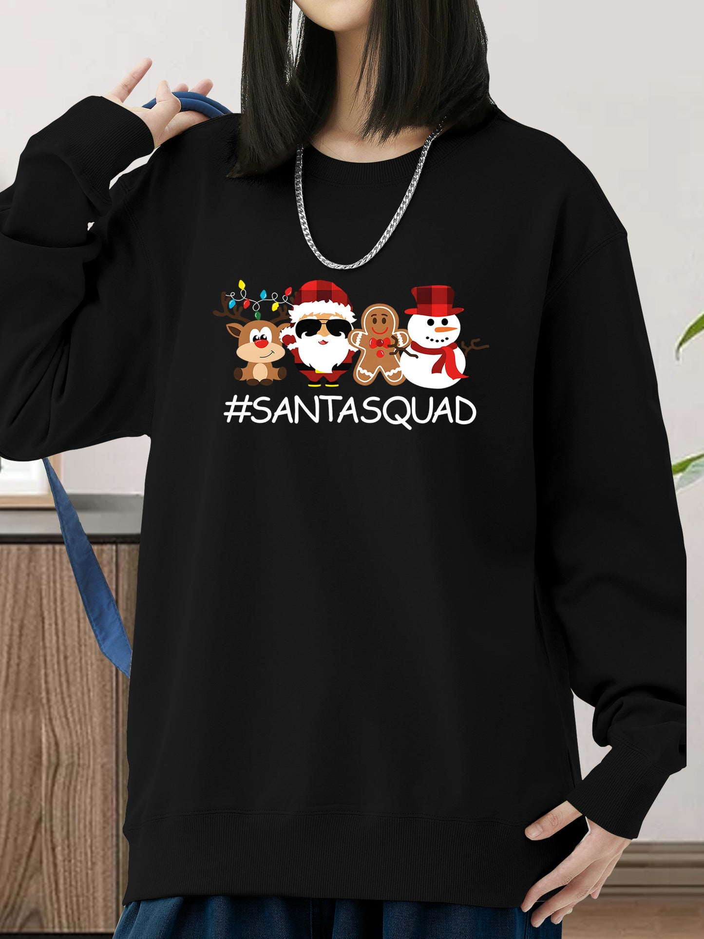 Personalized Christmas Squad-1 Shirt - Relaxed Fit, Full Size