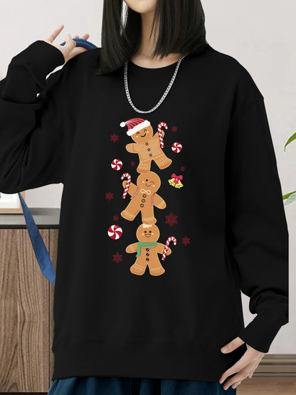 Christmas Gingerbread Shirt - Relaxed Fit, Full Size