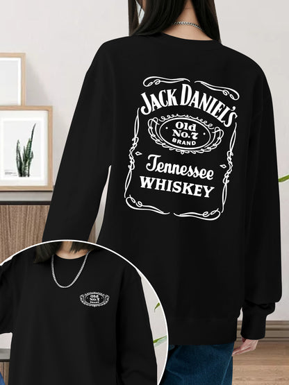 Jack Daniels Old No. 7 Label Shirt - Relaxed Fit, Full Size