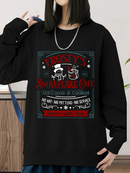 Frosty's Snowflake Cafe Shirt - Relaxed Fit, Full Size