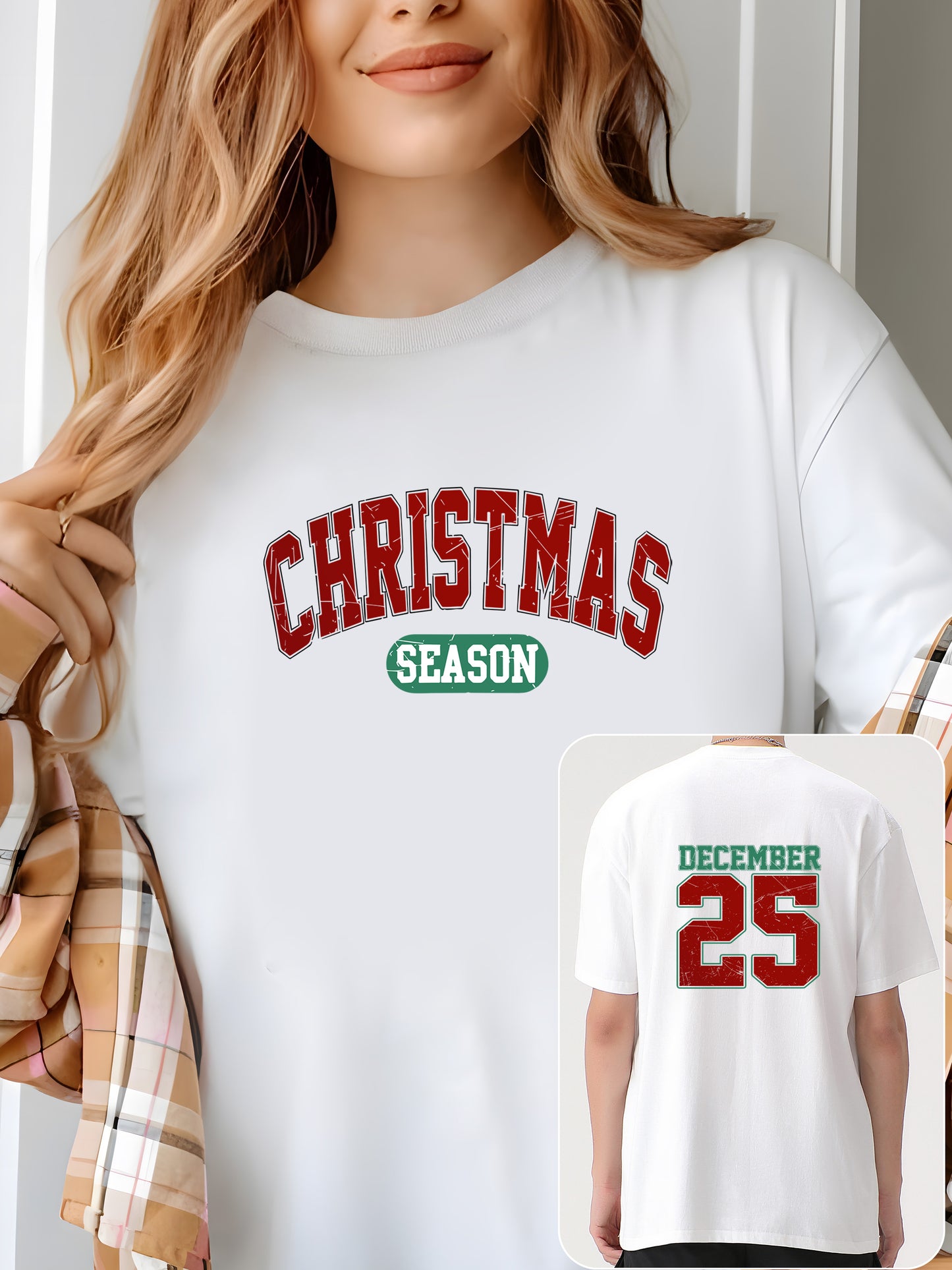 Christmas Vibes December 25  Shirt - Relaxed Fit, Full Size