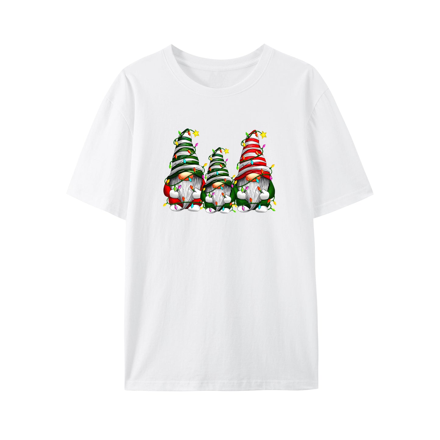 Christmas Cute Gnomes Shirt - Relaxed Fit, Full Size