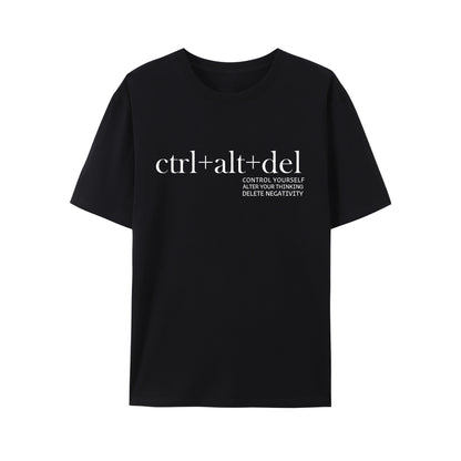 Ctrl+Alt+Del Shirt - Relaxed Fit, Full Size