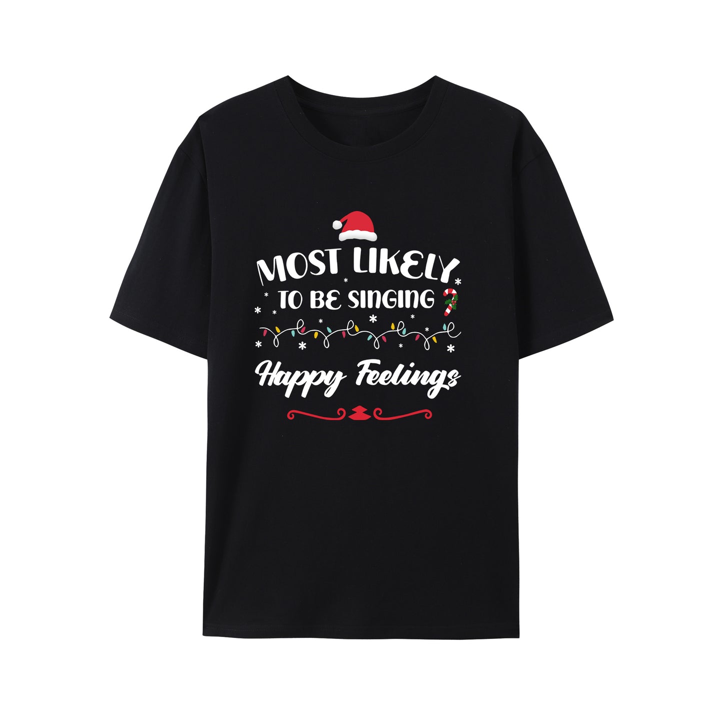 Most Likely to Christmas Shirt, Family Matching Christmas Shirt - Relaxed Fit, Full Size