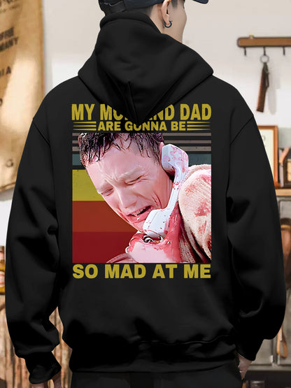 Scream My Mom And Dad Are Gonna Be So Mad At Me Shirt - Relaxed Fit, Full Size