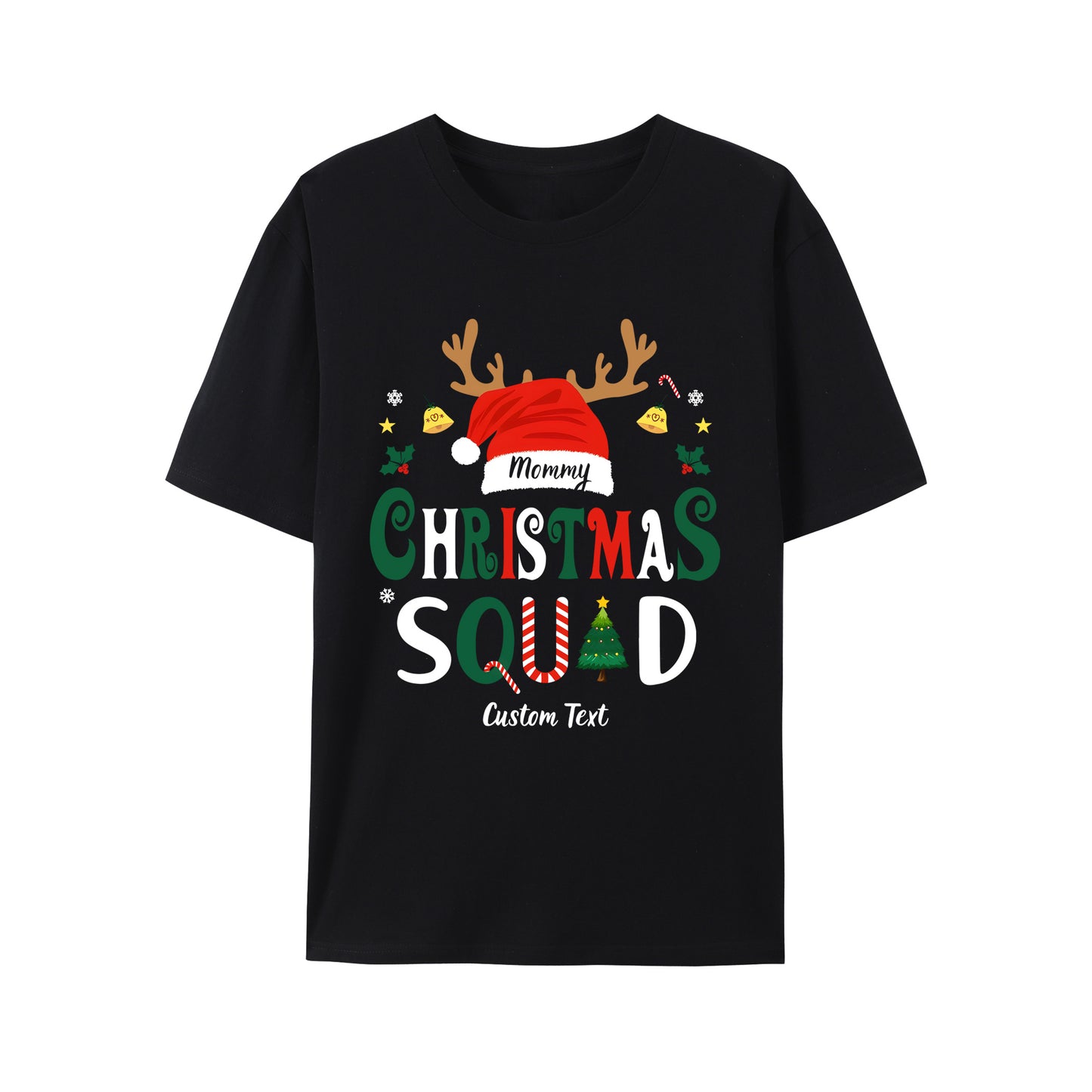 Personalized Christmas Squad  Shirt - Relaxed Fit, Full Size