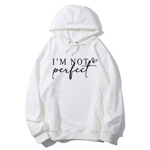 I'M NOT PERFECT Shirt - Relaxed Fit, Full Size