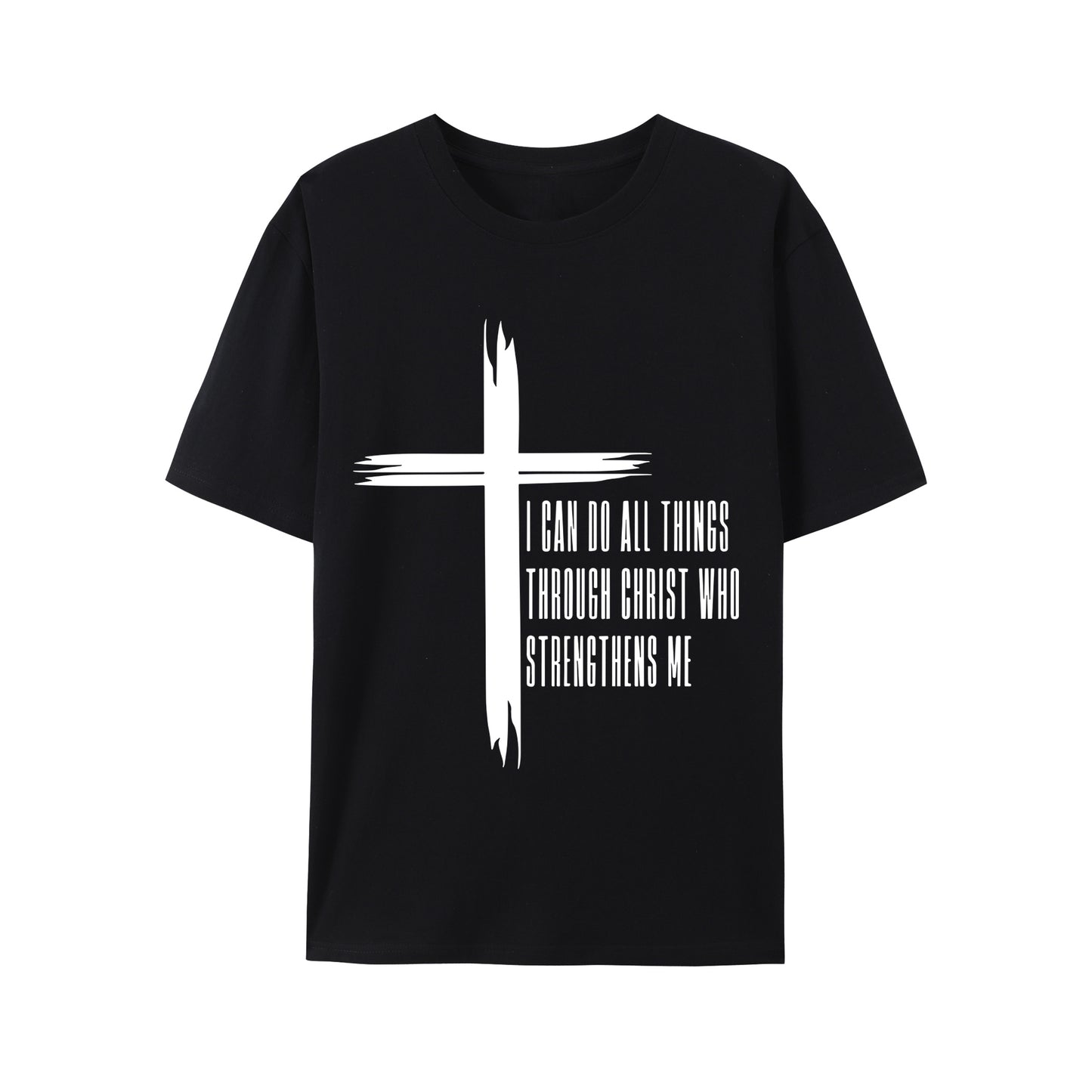 I CAN DO ALL THINSS THROUGH CHRIST WHO STRENGNETHENS ME Shirt - Relaxed Fit, Full Size