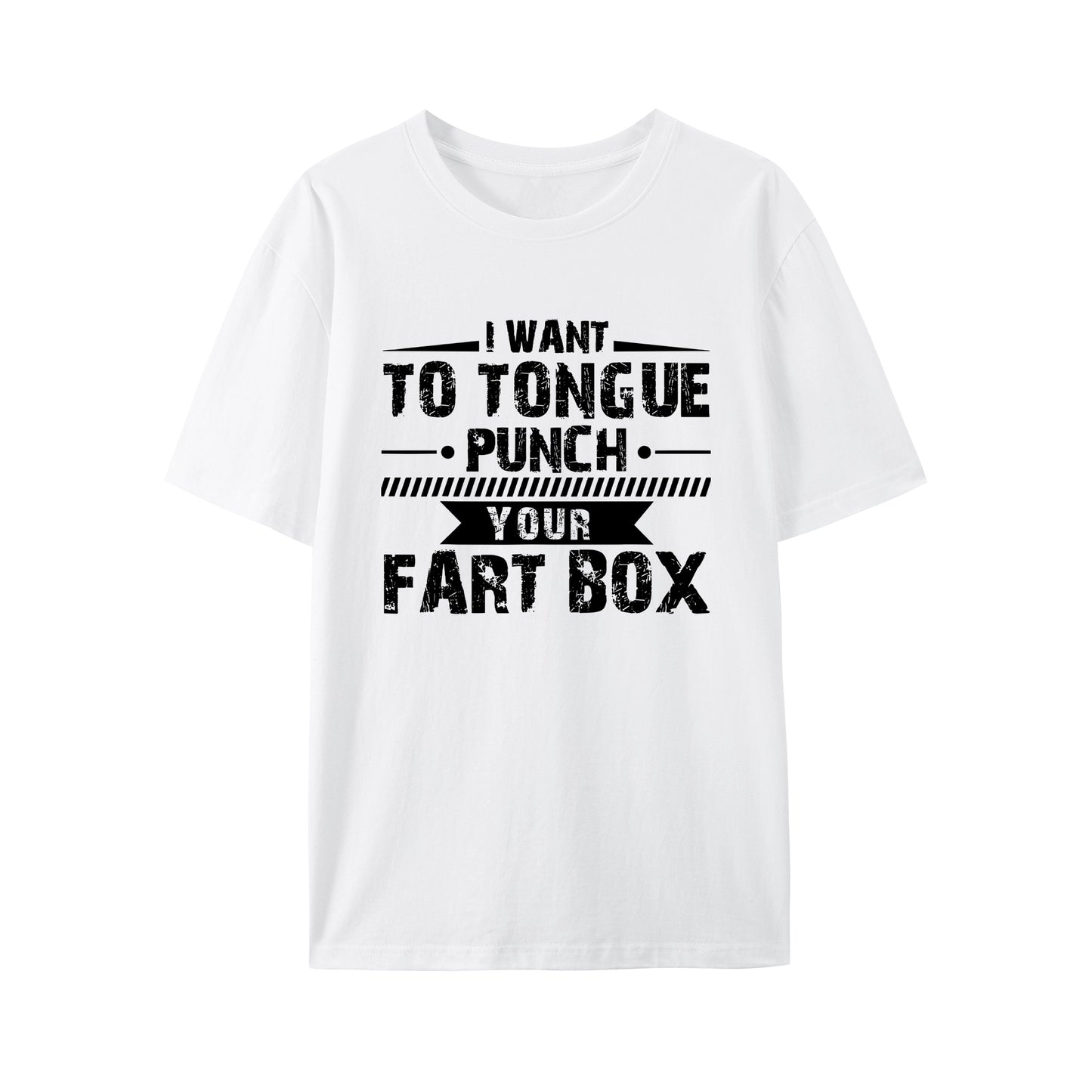 I WANT TO TONGUE PUNCH Shirt - Relaxed Fit, Full Size