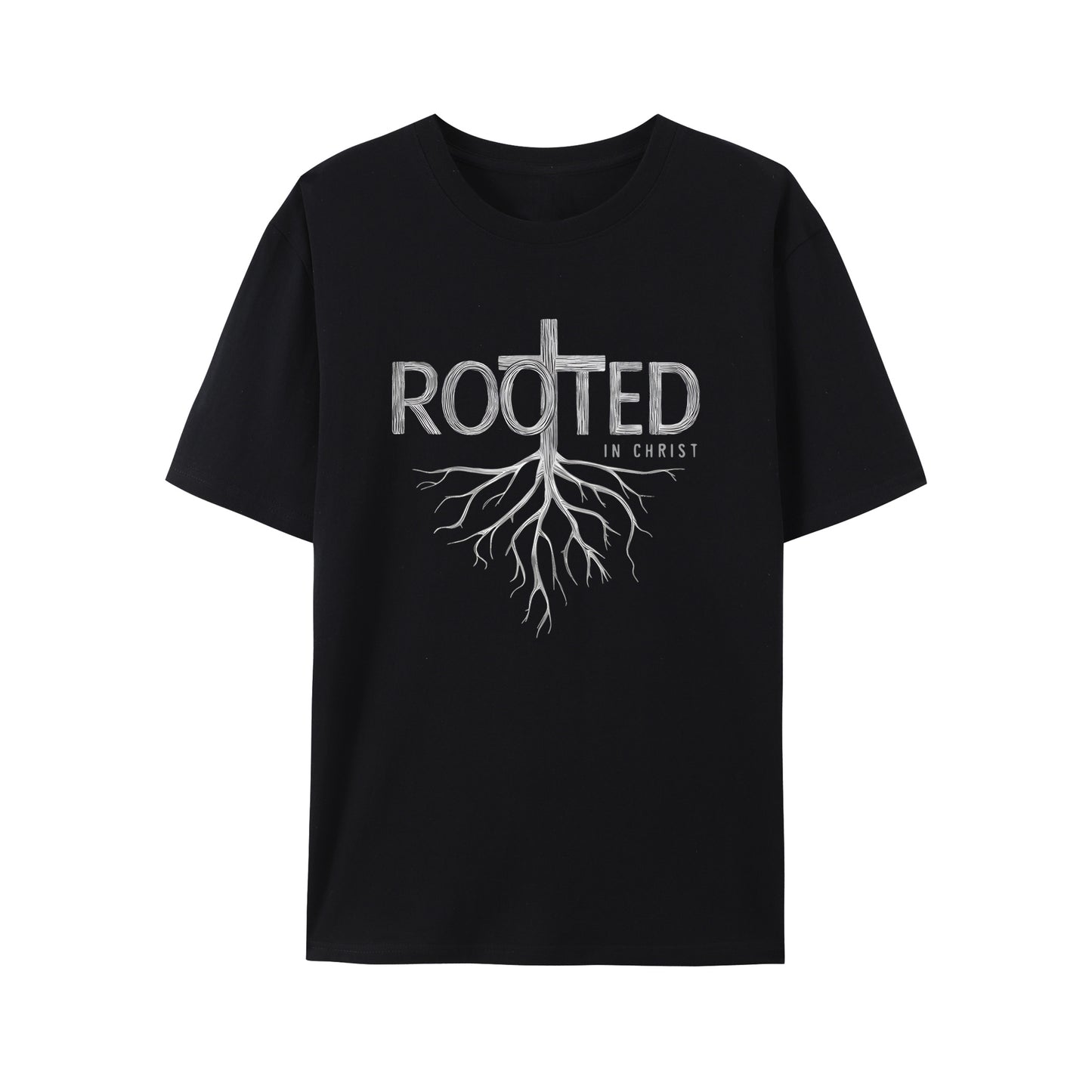 Christ ROOTED Shirt - Relaxed Fit, Full Size