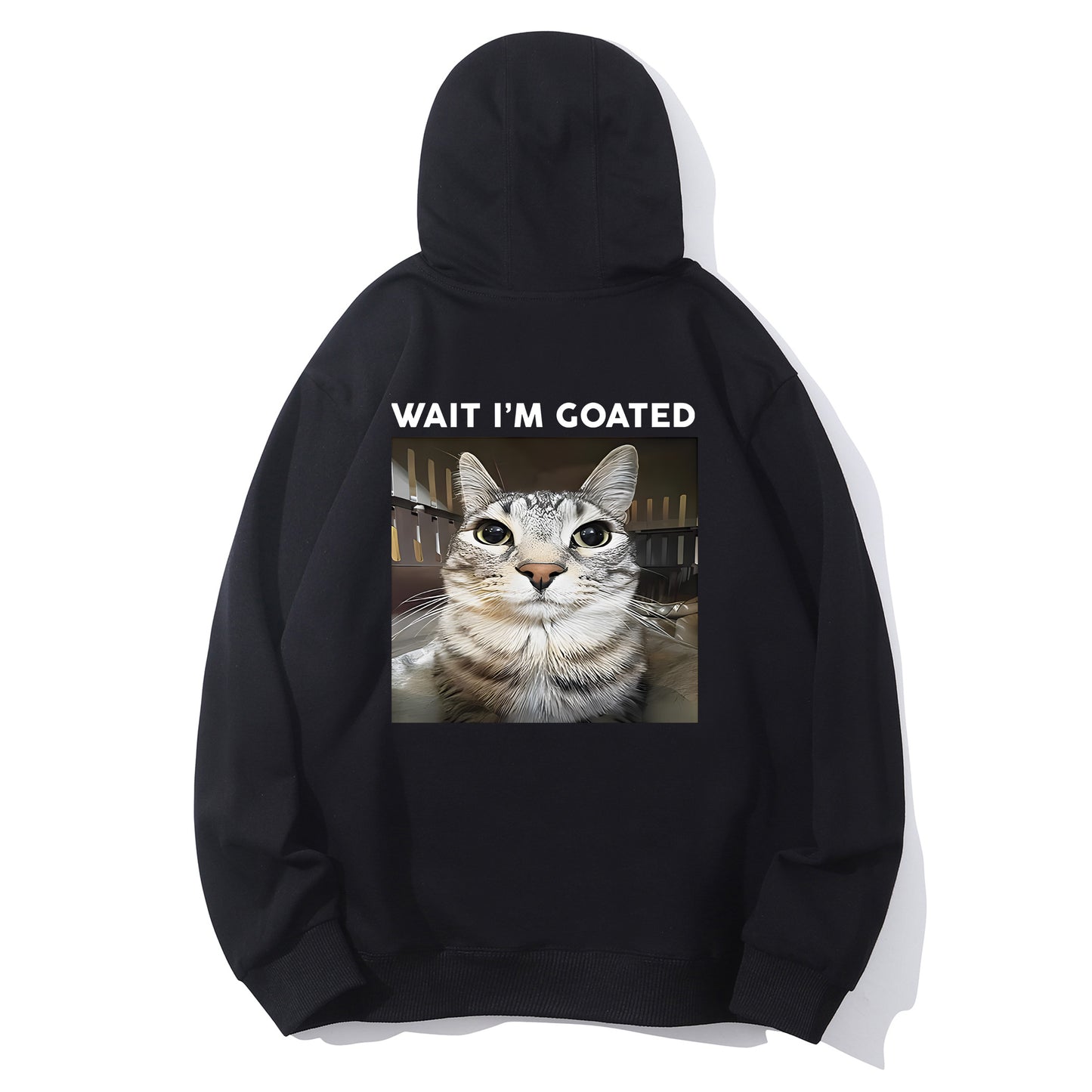 WAIT I'M GOATED Shirt - Relaxed Fit, Full Size