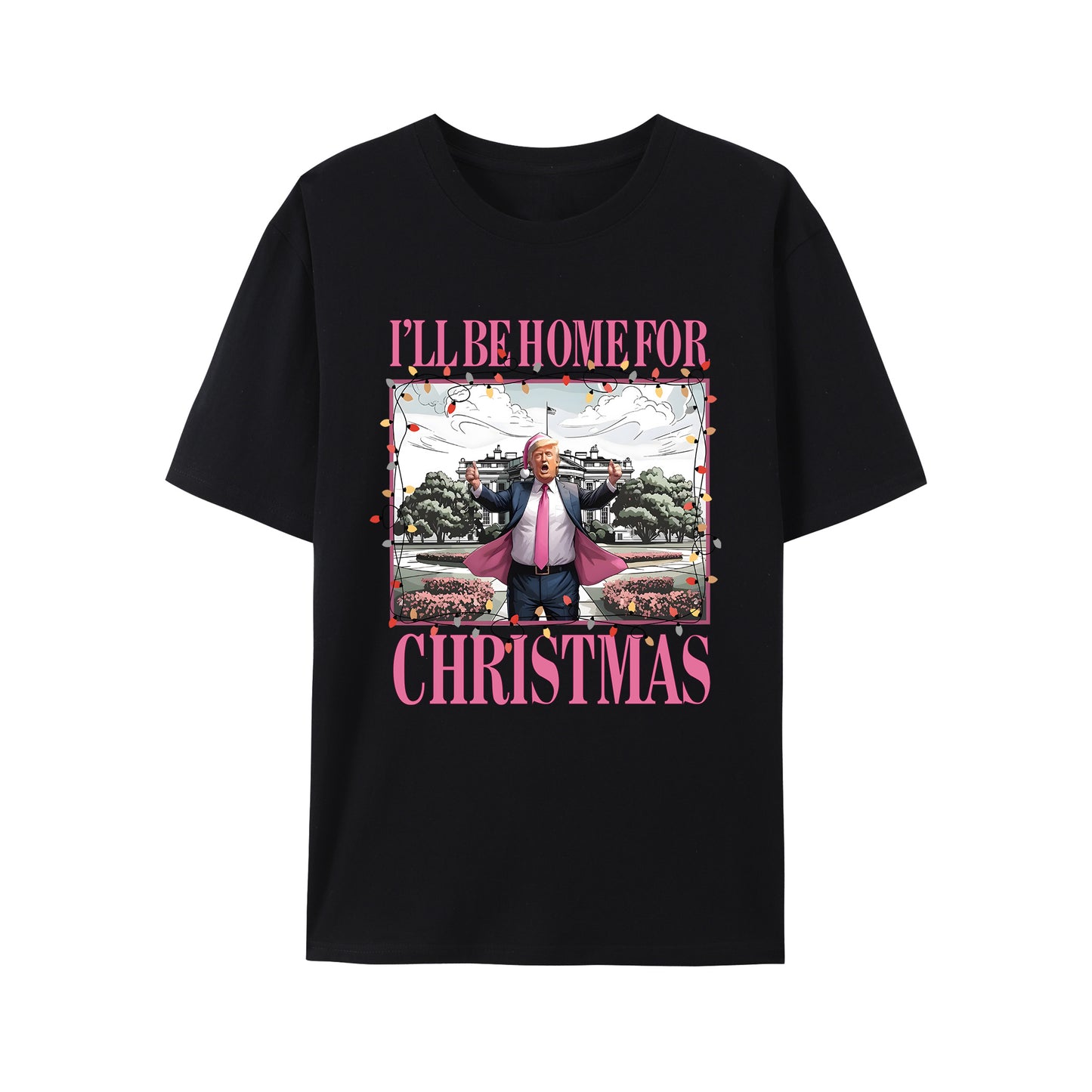 I'll Bee Home For Christmas Shirt - Relaxed Fit, Full Size