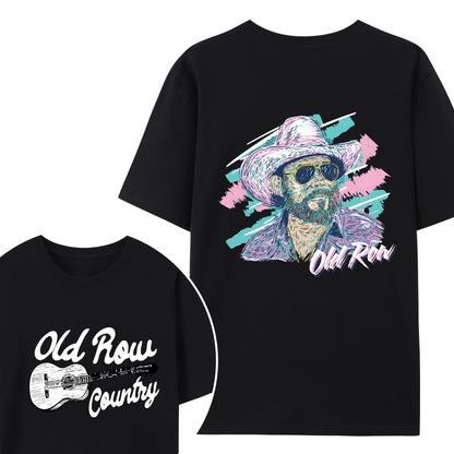 Vintage Hank Williams Jr X Old Row Outdoors 80s Shirt - Relaxed Fit, Full Size