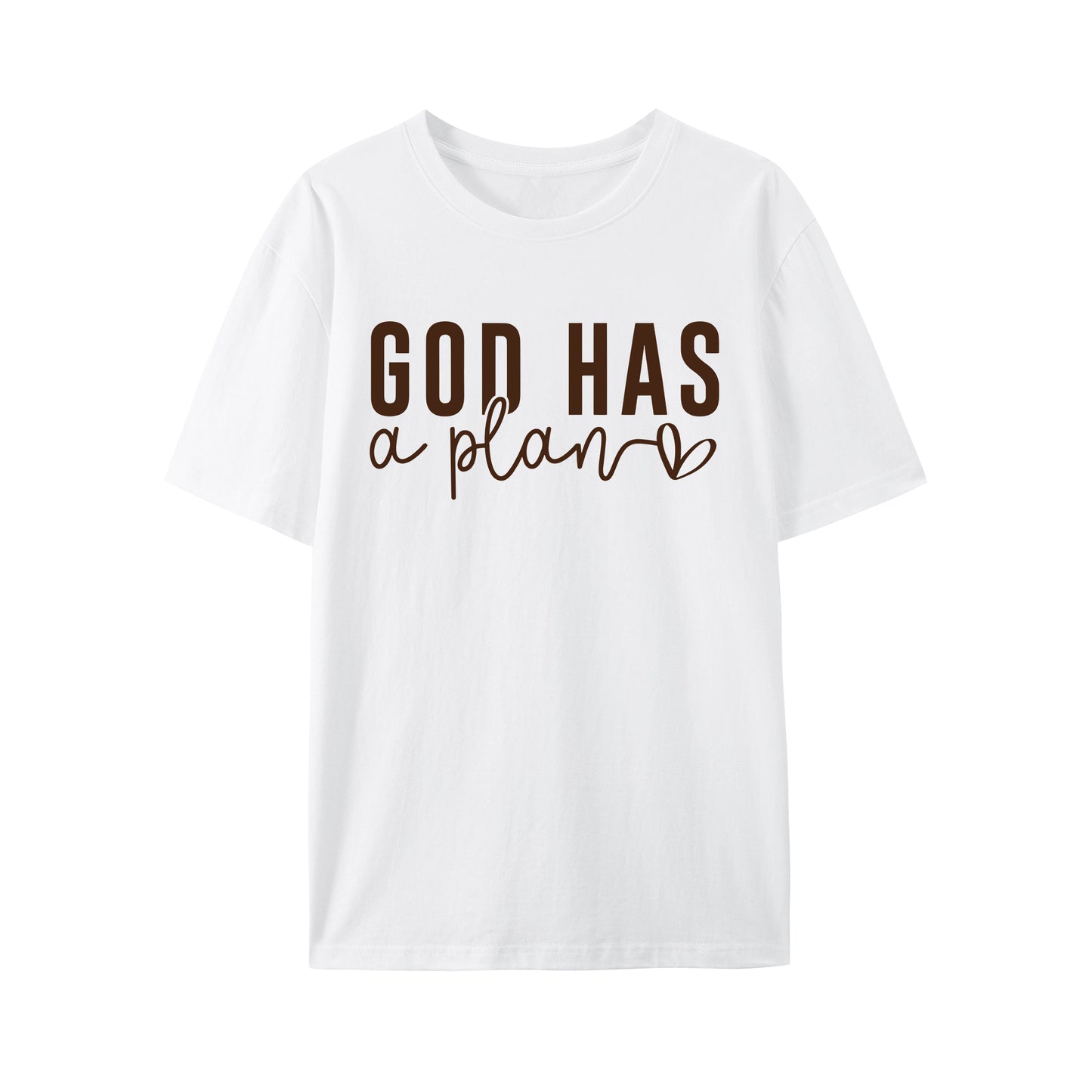 God Has A Plan Shirt - Relaxed Fit, Full Size