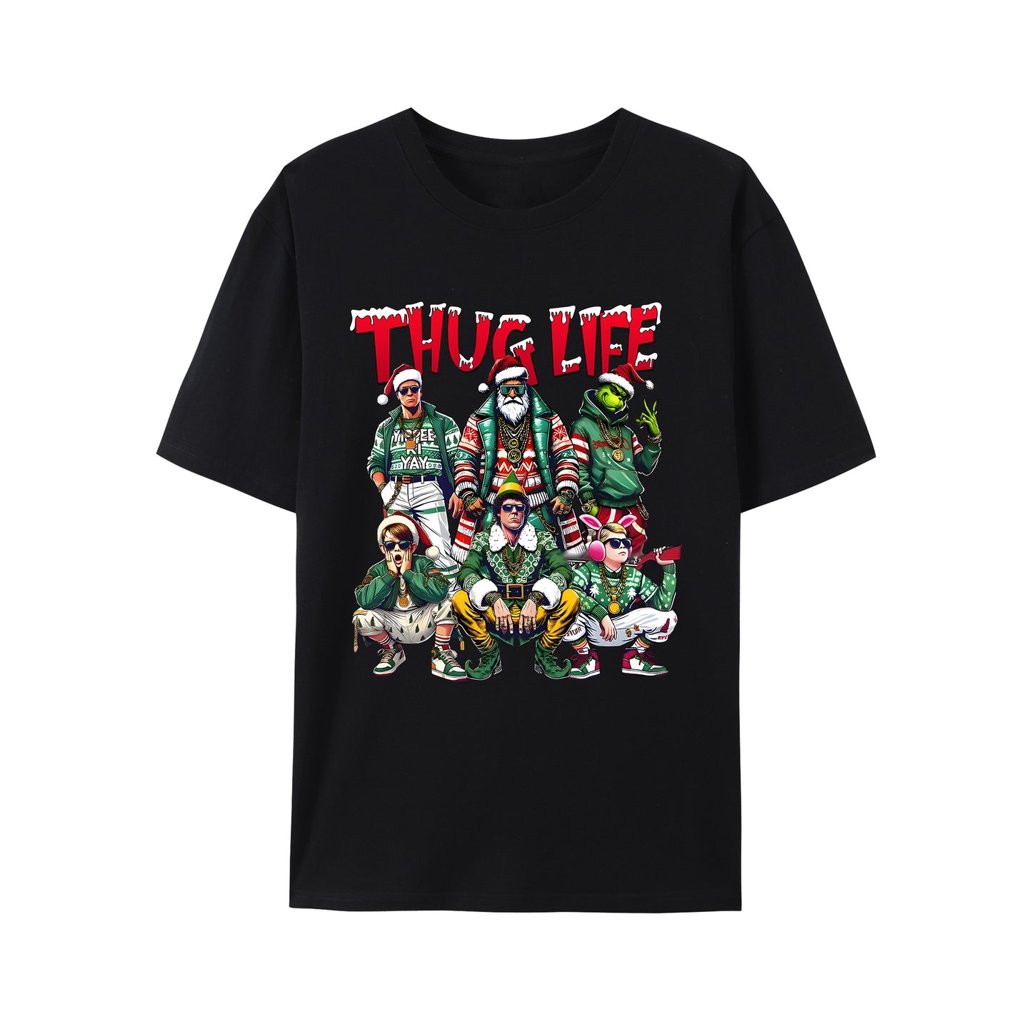 THUGLIFE Christmas Shirt - Relaxed Fit, Full Size